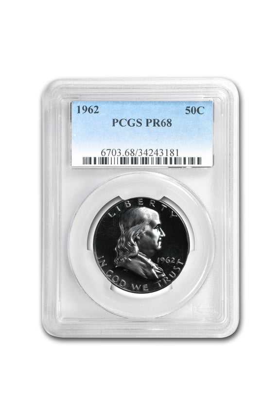 1962 Franklin Half Dollar PR-68 PCGS