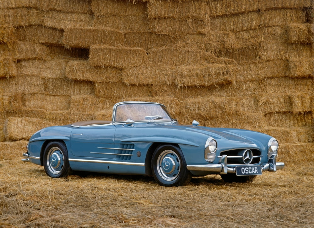 1962 Mercedes Benz 300SL Roadster 30 litre Inline-6 engine developing 250bhp Once owned by Oscar Peterson Country of origin Germany Canvas Art - Panoramic Images (24 x 36)
