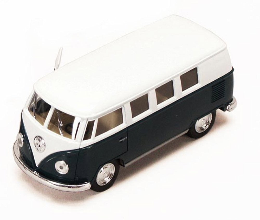 1962 Volkswagen Classic Bus, Green - Kinsmart 5060D - 1/32 scale