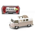 thumbnail image 1 of 1962 Volkswagen Microbus Orange With Retractable Roof 1/18 Diecast Model Car by Road Signature, 1 of 2