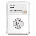 thumbnail image 1 of 1962 Washington Quarter PF-67* NGC, 1 of 3