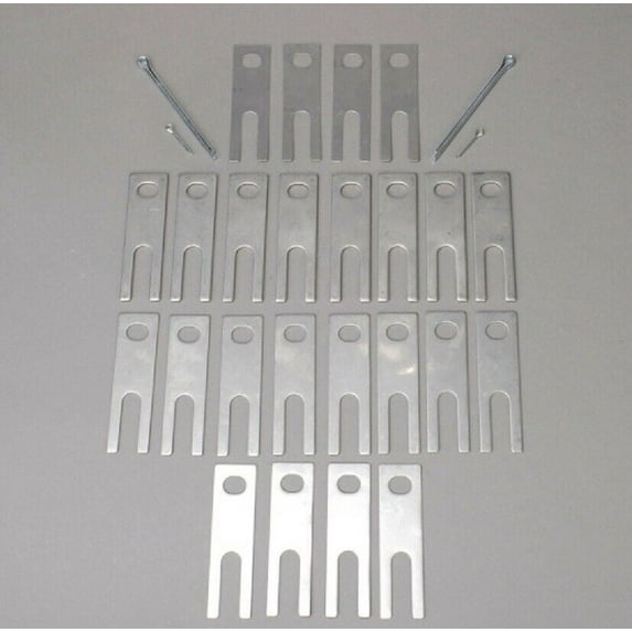 1963-1982 Corvette Trailing Arm Shim Kit & Hardware Stainless Steel 28 Piece NEW