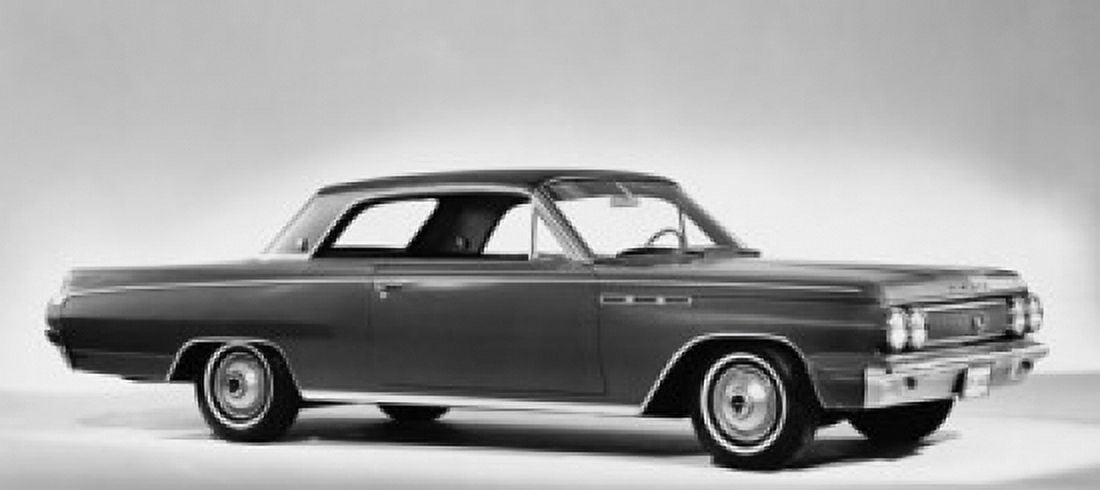 1963 Buick Skylark Canvas Art - (24 x 36)