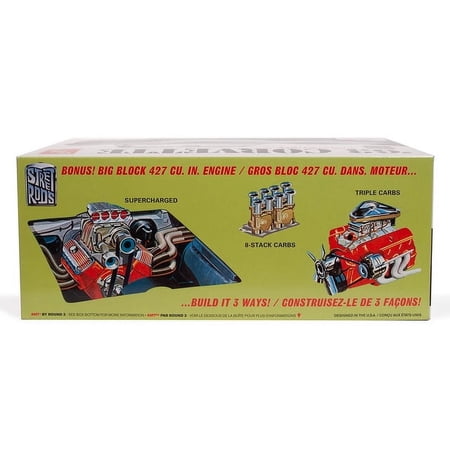 1963 Chevy Corvette Convertible Skill 2 Model Kit