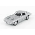 thumbnail image 1 of 1963 Chevy Corvette Hardtop, Silver - Welly 24073WSV - 1/24 scale Diecast Model Toy Car, 1 of 4