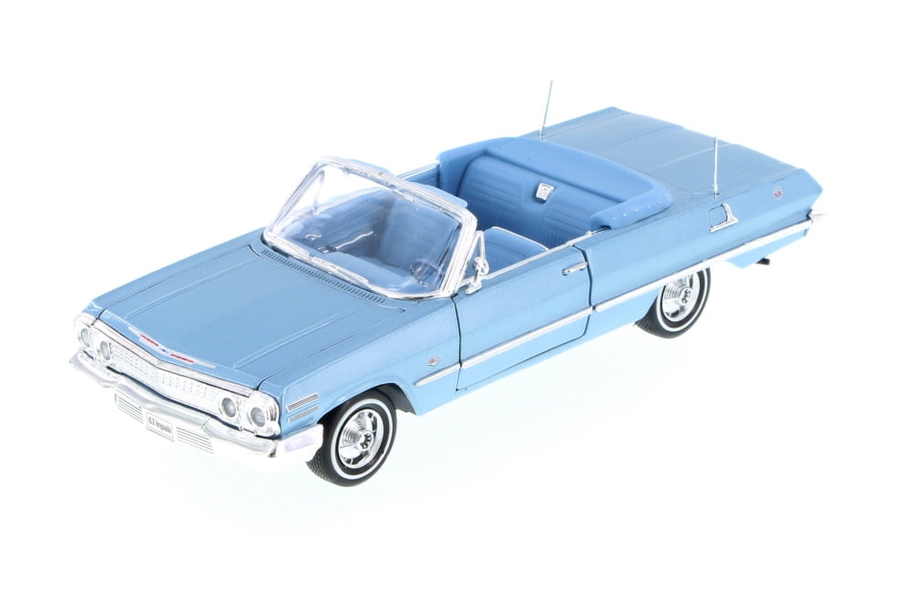 ミニカー WELLY 1/24 1963 Impala SS Convertible 1963 CHEVROLET IMPALA CONVERTIBLE RED METALLIC 1/24 DIECAST MODEL