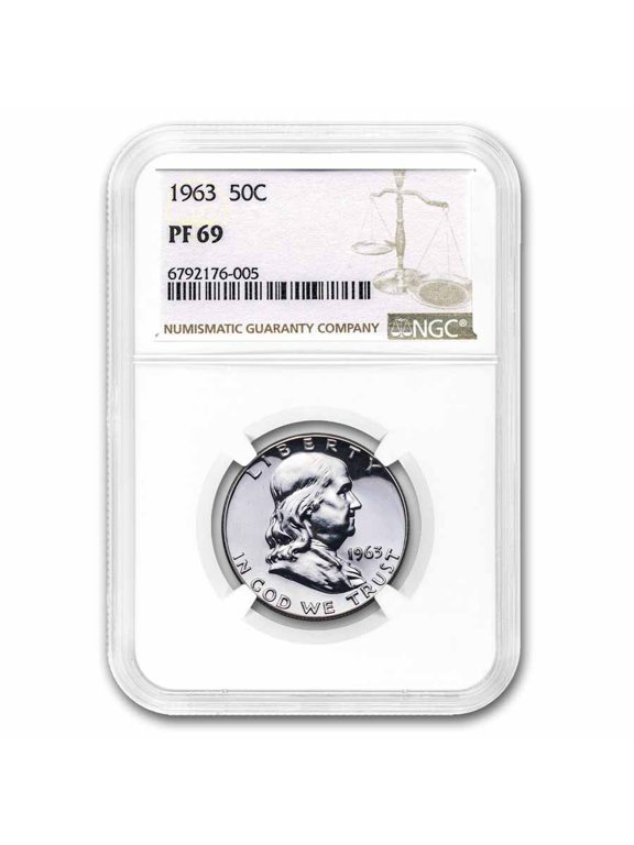 1963 Franklin Half Dollar PF-69 NGC
