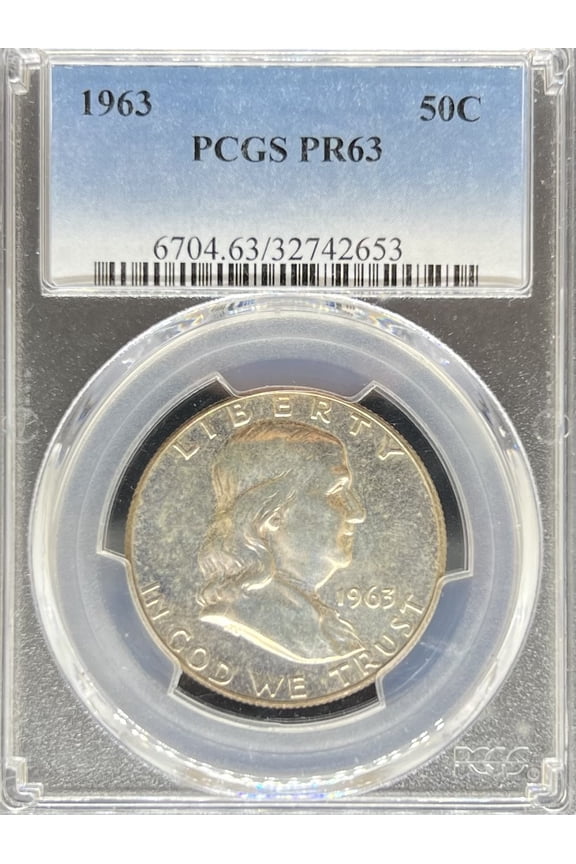 1963 Franklin Half Dollar PR63 PCGS (PA32742653)
