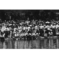 thumbnail image 1 of 1963 March On Washington. Marchers At The Reflecting Pool Of The Capital Mall. Aug. 28 History, 1 of 2