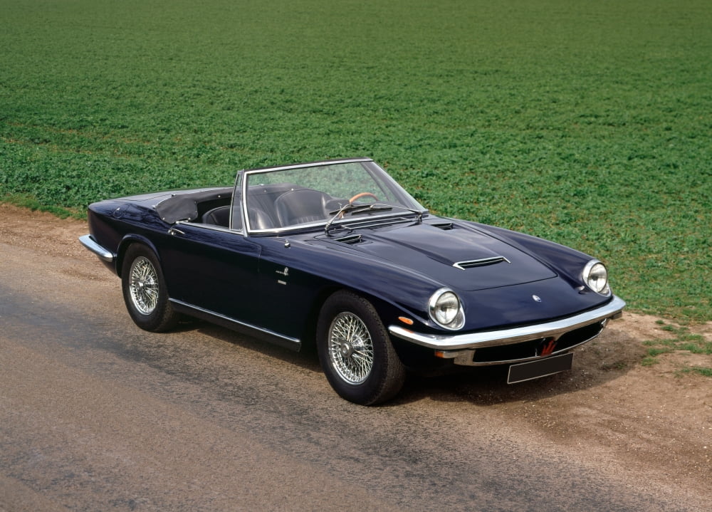 1963 Maserati Mistral Spyder 35 litre prototype Canvas Art - Panoramic Images (24 x 36)