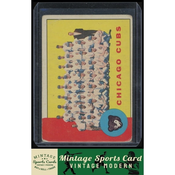 1963 Topps Chicago Cubs TC #222 Baseball Card