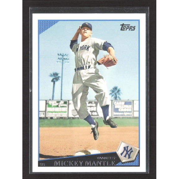 1963 Topps Mickey Mantle #7 New York Yankees Baseball Card