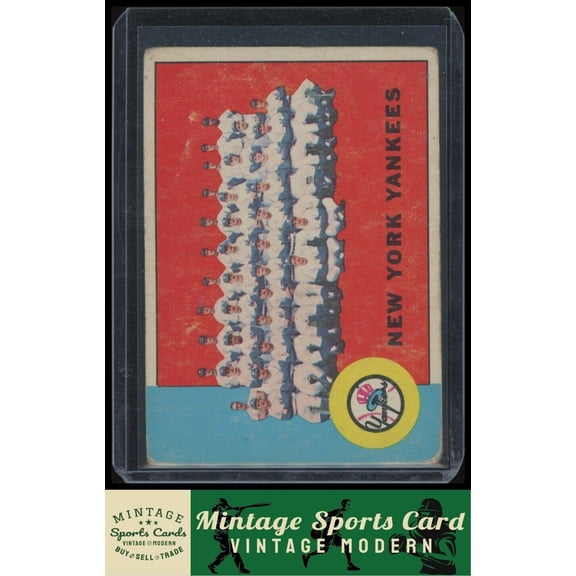 1963 Topps New York Yankees TC #247