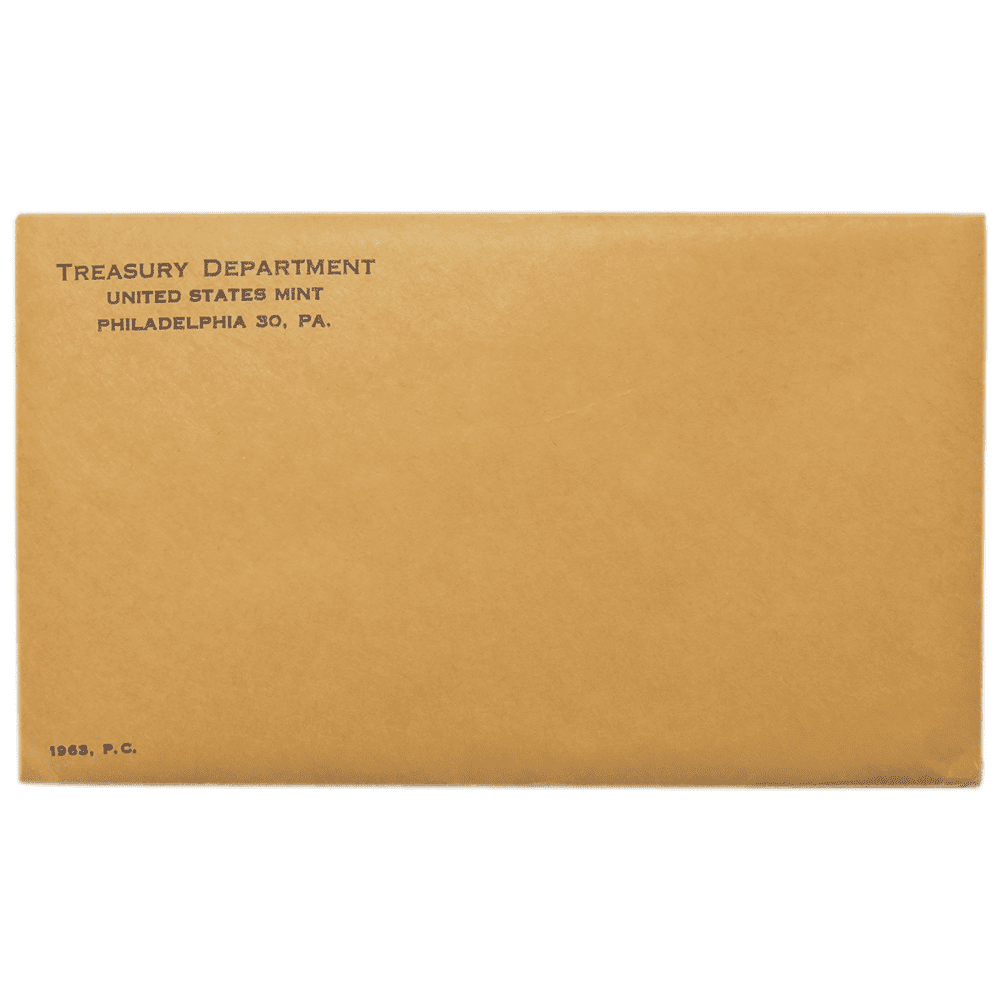 1963 U.S. Proof Set Sealed Envelope - Walmart.com
