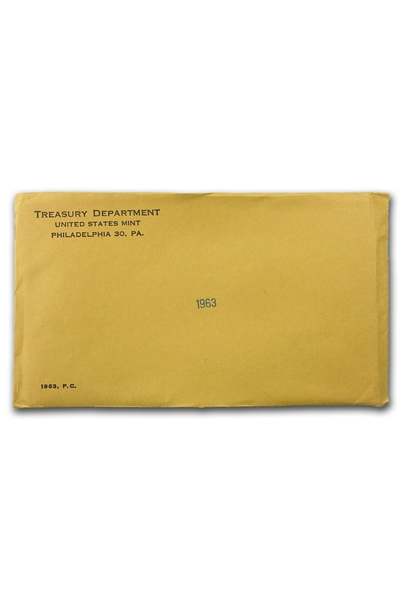 1963 U.S. Proof Set (Sealed Mint Envelope)