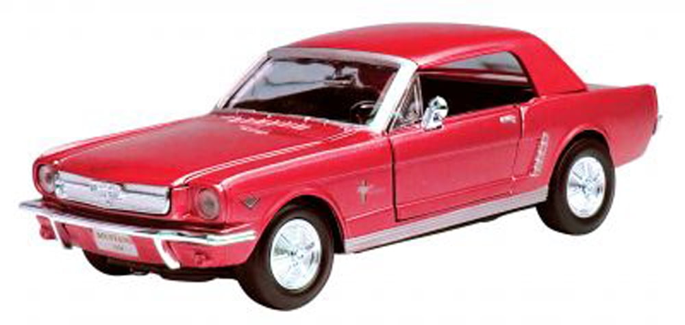 1964 1/2 Ford Mustang, Red - Showcasts 73273 - 1/24 scale Diecast Model Toy Car