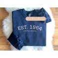 thumbnail image 1 of 1964 60th Birthday Embroidered Sweatshirt, 1 of 1