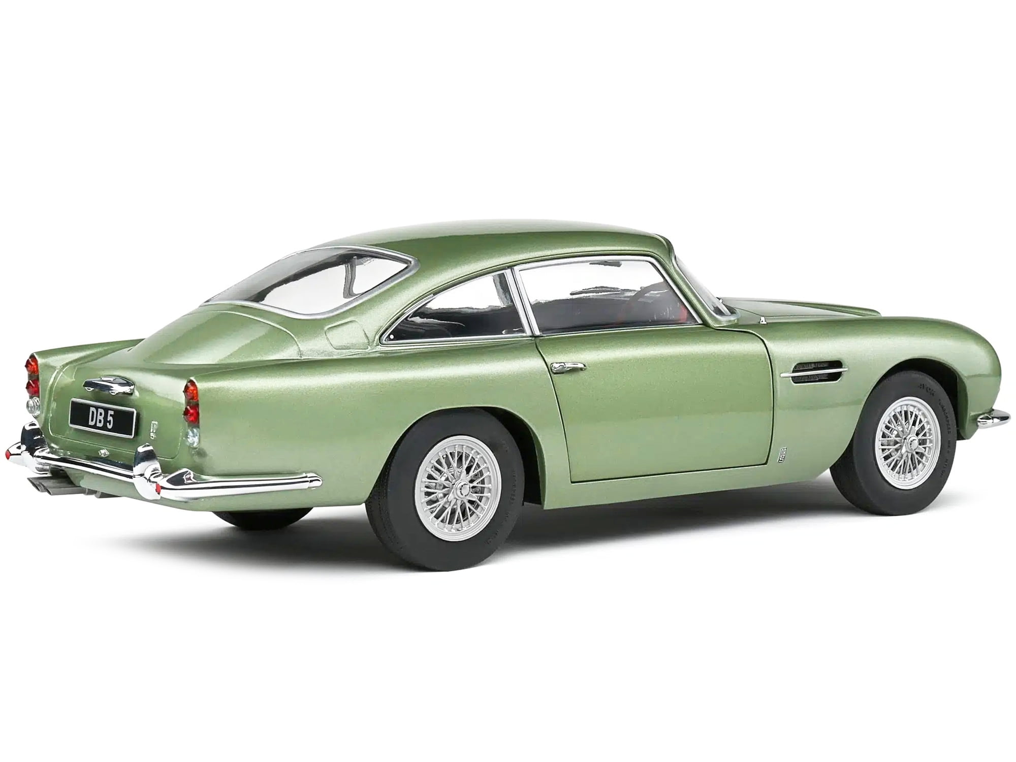 ASTON MARTIN DB5 007 1/18＋1:64 Johnny Lightning Aston Martin DB5 RHD 007 James Bond W/ Tin