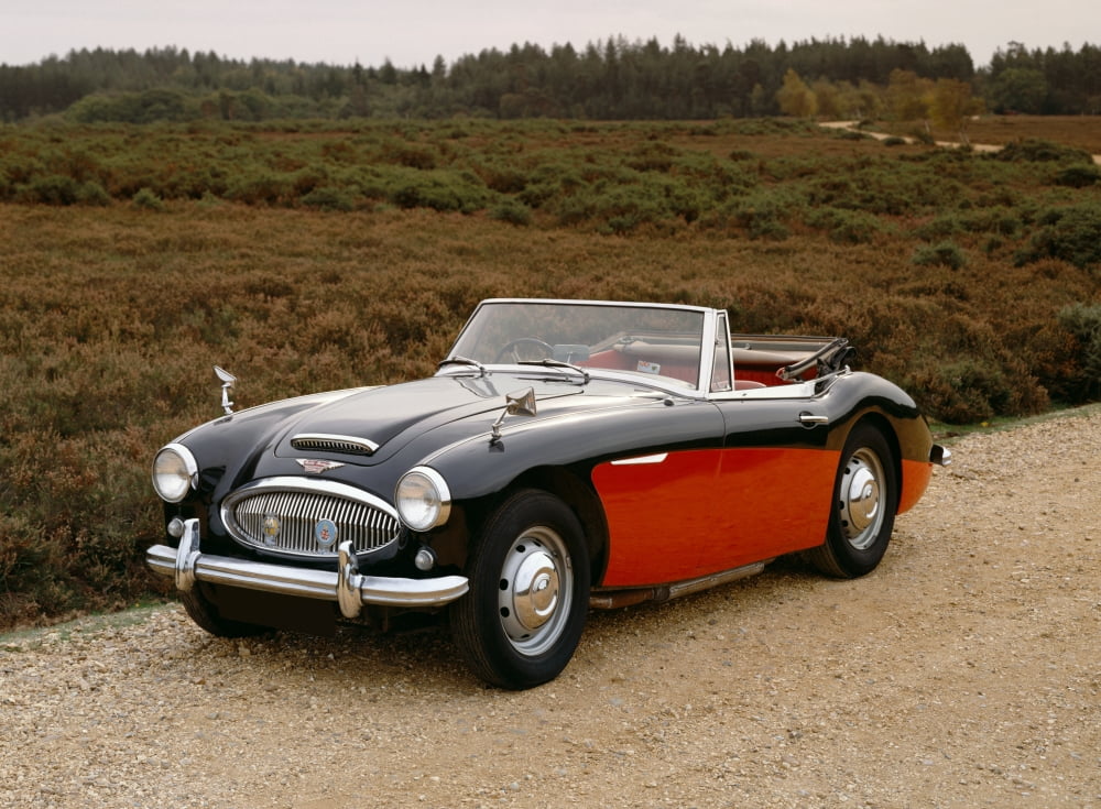 1964 Austin Healey 3000 MkIII 2 litre convertible sports two seater Country of origin United Kingdom Canvas Art - Panoramic Images (18 x 24)