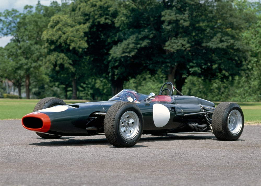 1964 BRM P261 Formula 1 single-seat racing car fitted with Tasman spec 20 litre engine Country of origin United Kingdom Canvas Art - Panoramic Images (24 x 36)