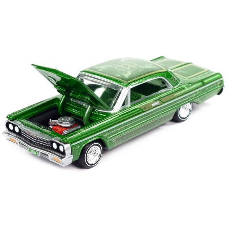 1964 Chevy Impala Lowrider Metallic Green Racing Champions
