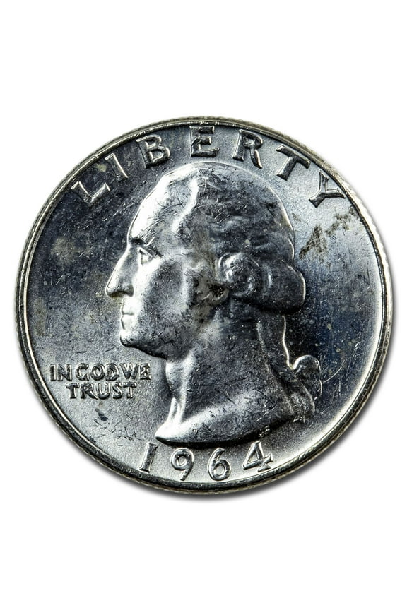 1964-D Washington Quarter BU