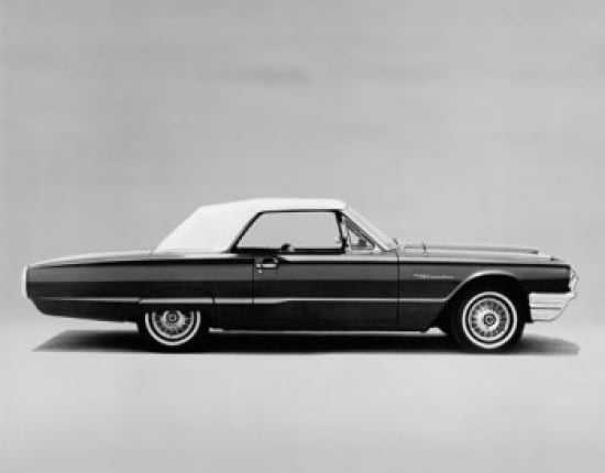 1964 Ford Thunderbird Canvas Art - (18 x 24)