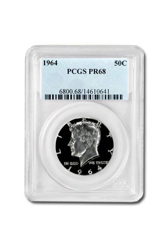 1964 Kennedy Half Dollar PR-68 PCGS