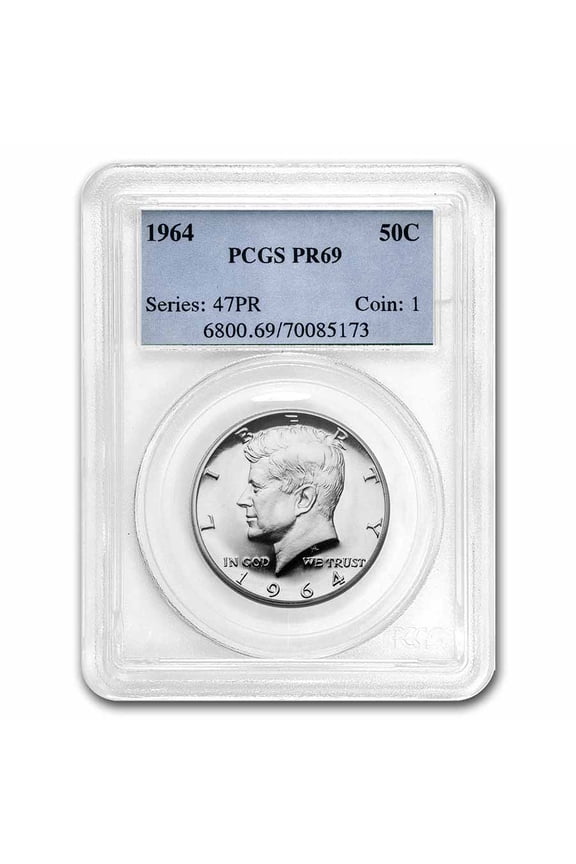 1964 Kennedy Half-Dollar PR-69 PCGS