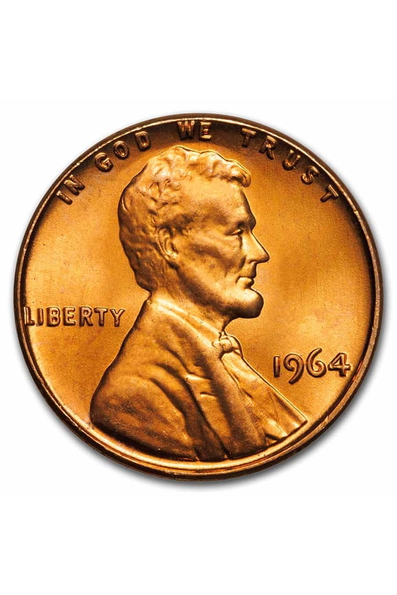 1964 Lincoln Cent BU (Red)