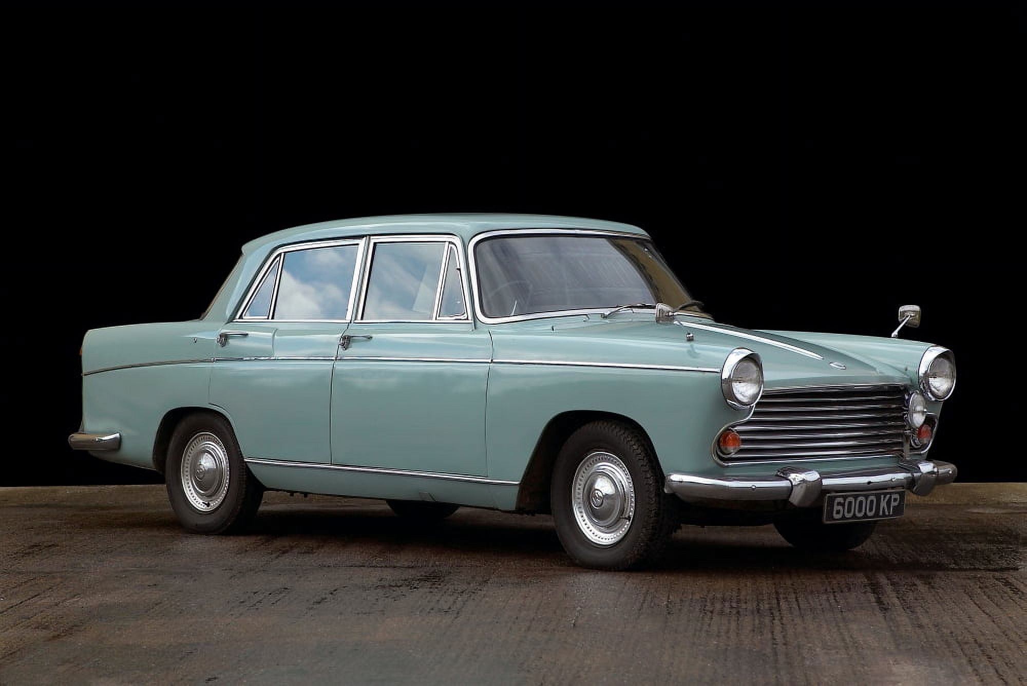 1964 Morris Oxford series VI saloon 4 cylinder 16 litre This car 6000 KP was once owned by Sir Winston Churchill Country of origin United Kingdom Canvas Art - Panoramic Images (24 x 36)