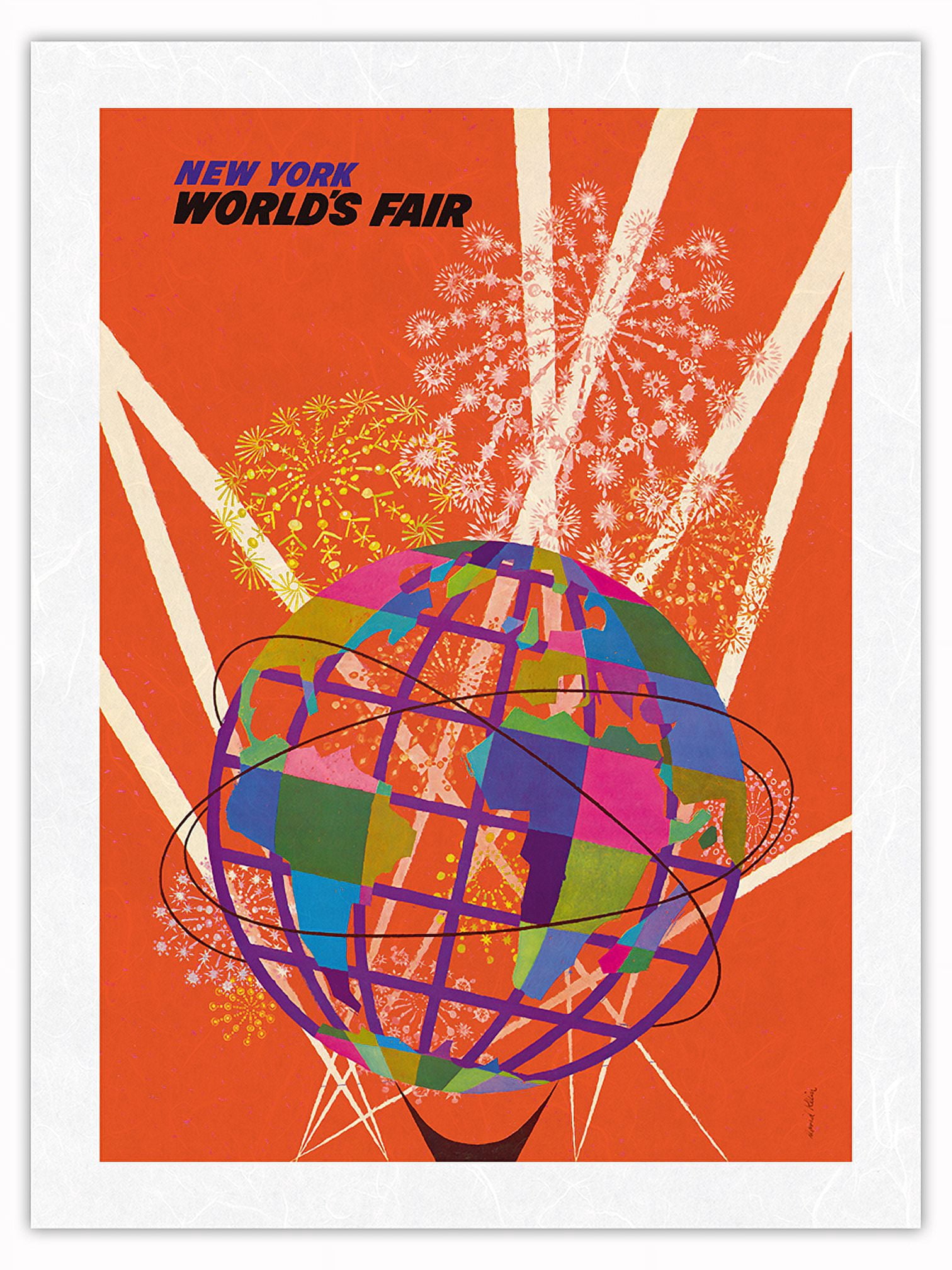 1964 New York World’s Fair - The Unisphere Globe - Vintage Travel ...