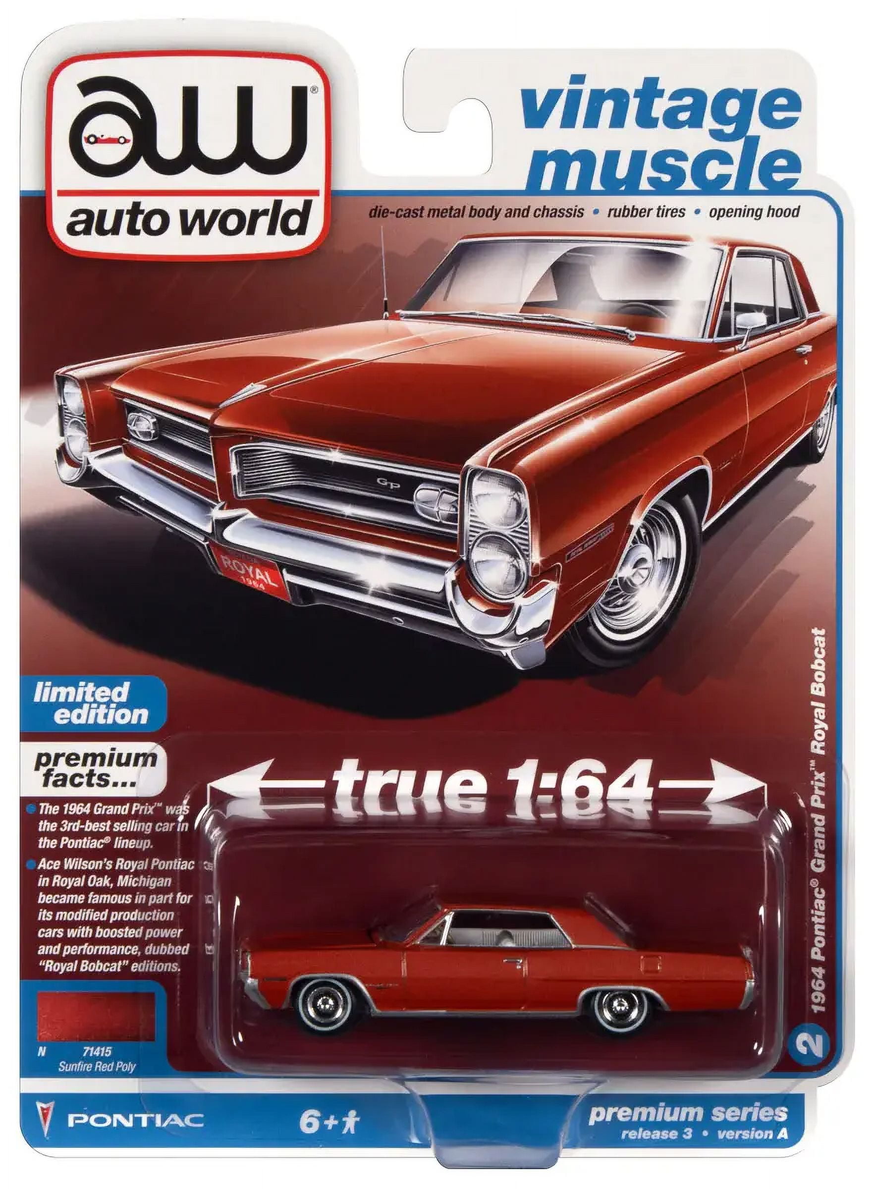 1964 Pontiac Grand Prix Royal Bobcat-Sunfire Red Poly&nbsp;