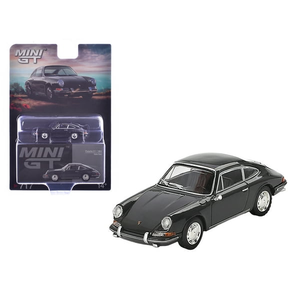 1964 Porsche 911 Slate Gray Limited Edition 1/64 Diecast Model Car by Mini GT