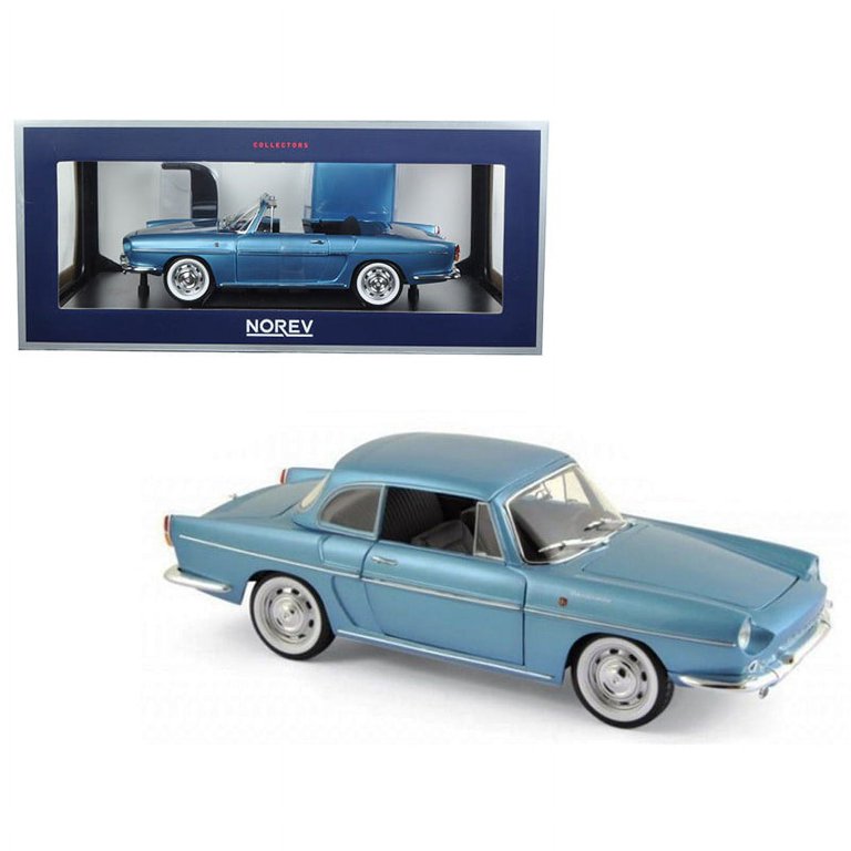 NOREV 1/18 Renault Caravelle 1964 ミニカー 1964 Renault Caravelle Finlande Blue Metallic 1/18 Diecast