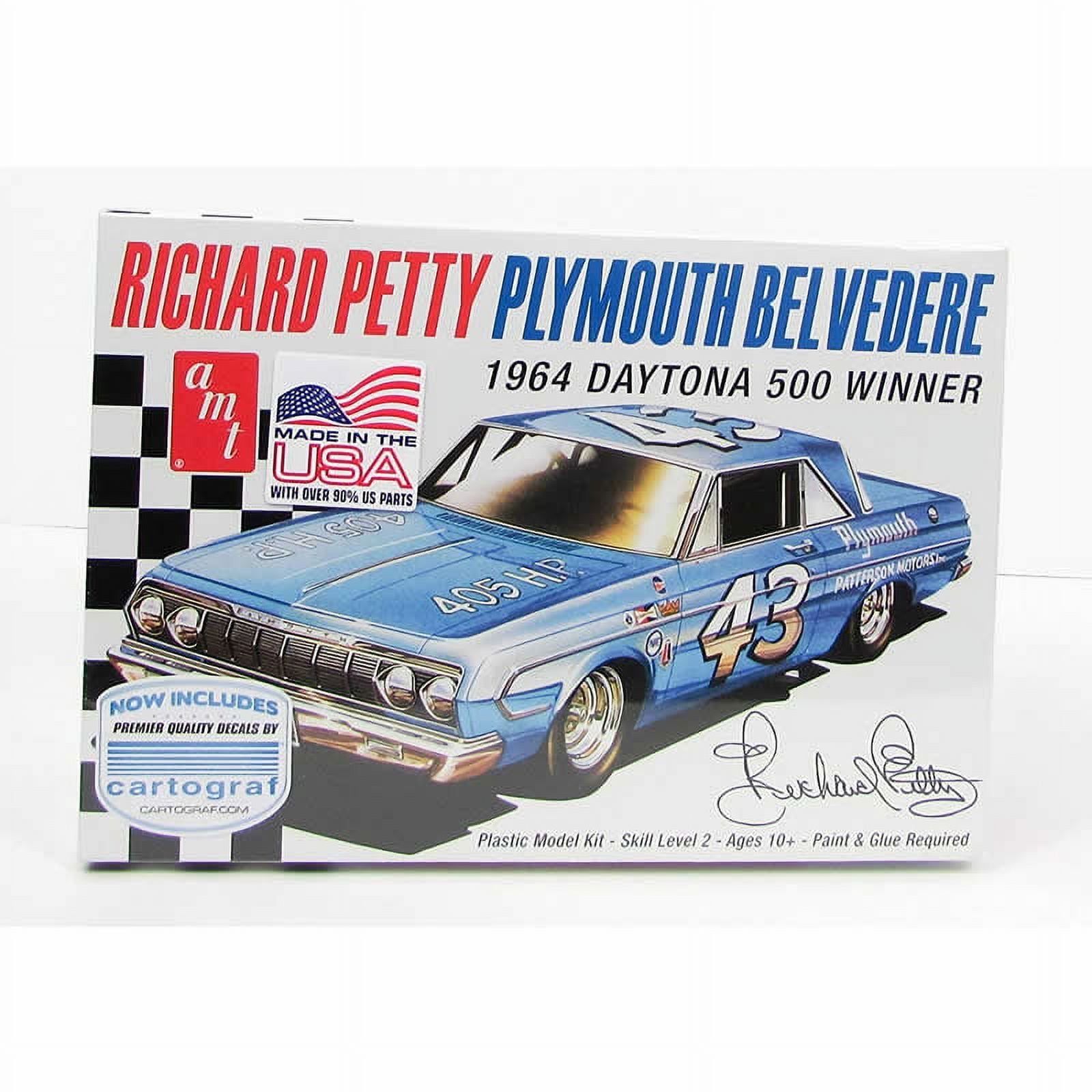 ミニカー Richard Petty 1964 Plymouth Belvedere#43 s-l400.jpg