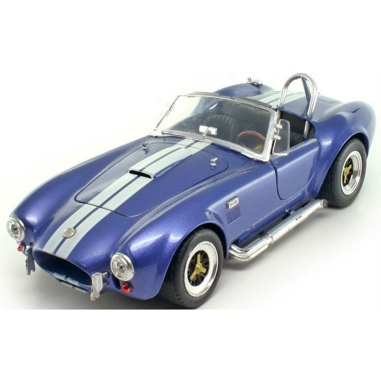 1964 SHELBY COBRA 427 S/C BLUE 1:18 SCALE MODEL CAR BY ROAD SIGNATURE 92058