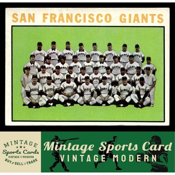 1964 Topps San Francisco Giants TC #257