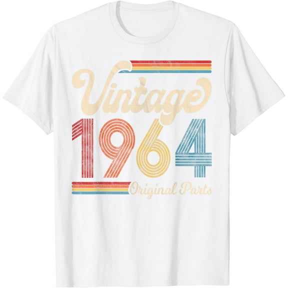 1964. Vintage 1964 Birthday Gift Men Women. Born Made 1964 T-Shirt