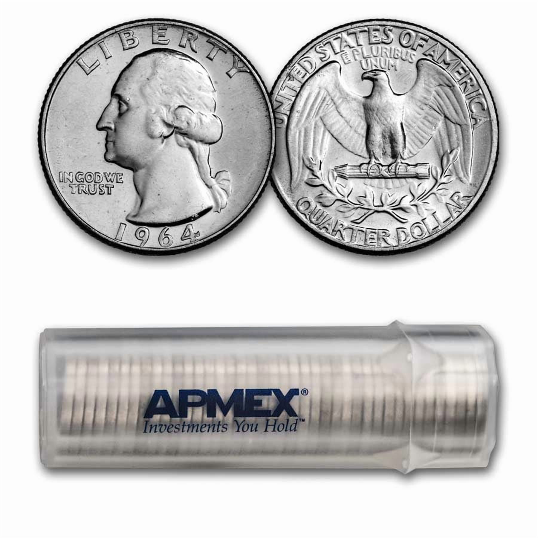 1964年 Quarter Dollar 4枚セット How Much is a 1964 Quarter Value, Worth today?