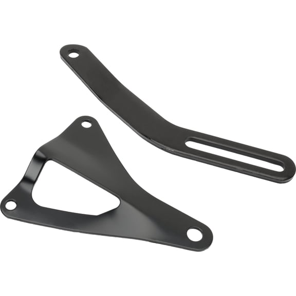 1965-69 SBF 302 OEM Style Alternator Bracket Set, Black