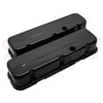 thumbnail image 1 of 1965-95 Chevy Big Block 396-427-454-502 Tall Steel Valve Covers - Black, 1 of 1