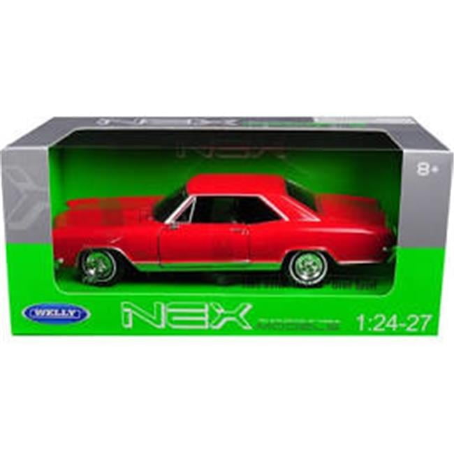 1965 Buick Riviera Gran Sport Red 1/24 Diecast Model Car by Welly