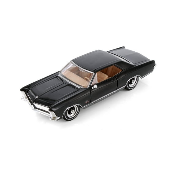 1965 Buick Riviera Hardtop, Black - Maisto 31214BK - 1/26 Scale Diecast Model Car