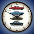 thumbnail image 1 of Collectable Sign and Clock 1965 Chevrolet Lineup LED Lighted Premium Wall Clock, 1 of 4
