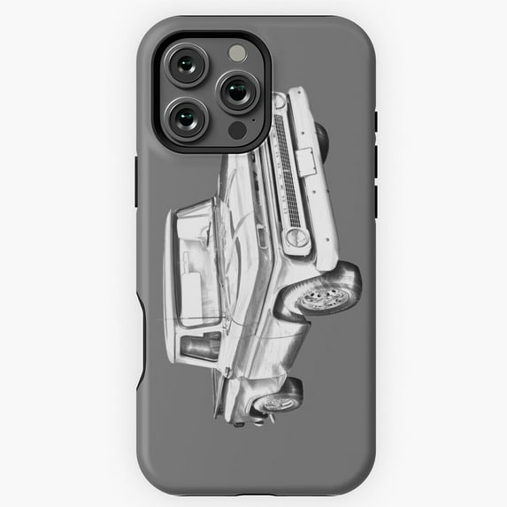 1965 Chevrolet Pickup Illustration Phone Case for iPhone 16 15 14 13 12 11 Pro Max