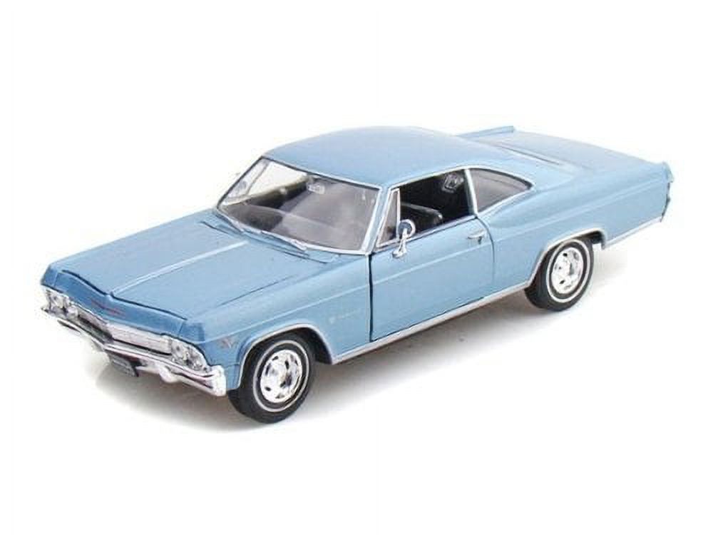 1965 Chevy Impala SS 396 1/24 - Baby Blue - Walmart.com