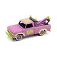 thumbnail image 1 of 1965 Chevy Truck Tow Truck, Matte Purple - Johnny Lightning JLSP209 - 1/64 Scale Diecast Car, 1 of 4