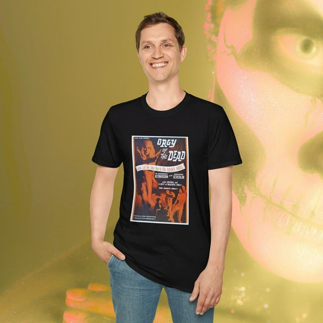1965 Classic Ed Wood ORGY OF THE DEAD Erotic Horror Movie Poster Gift TShirt