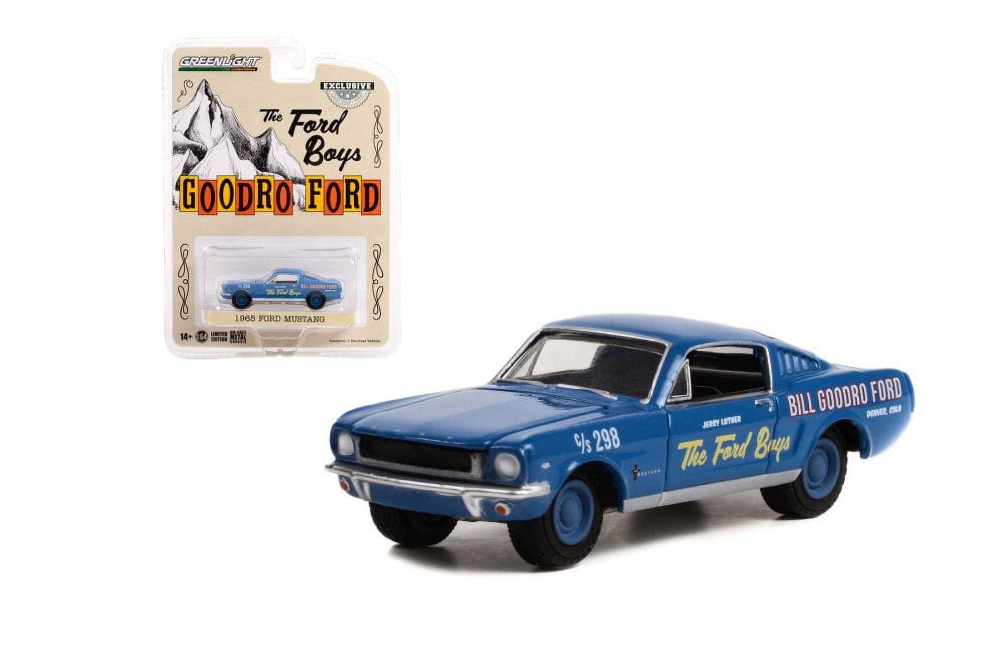 1965 Blue Mustang Convertible
